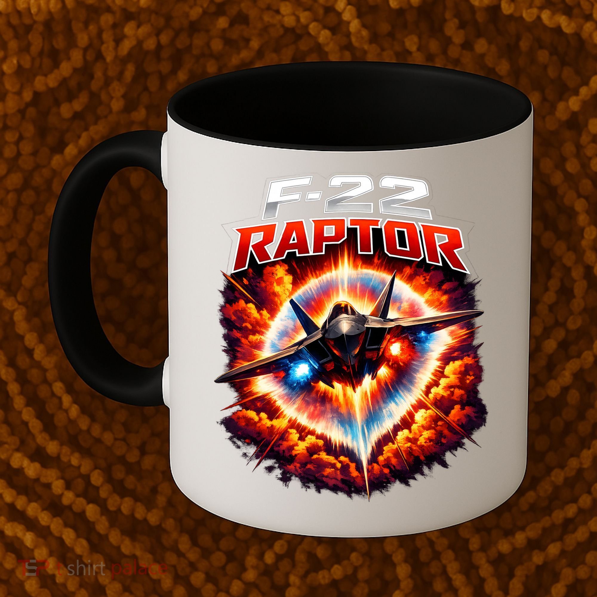 Sonic Fury F-22 Raptor Coffee Mug