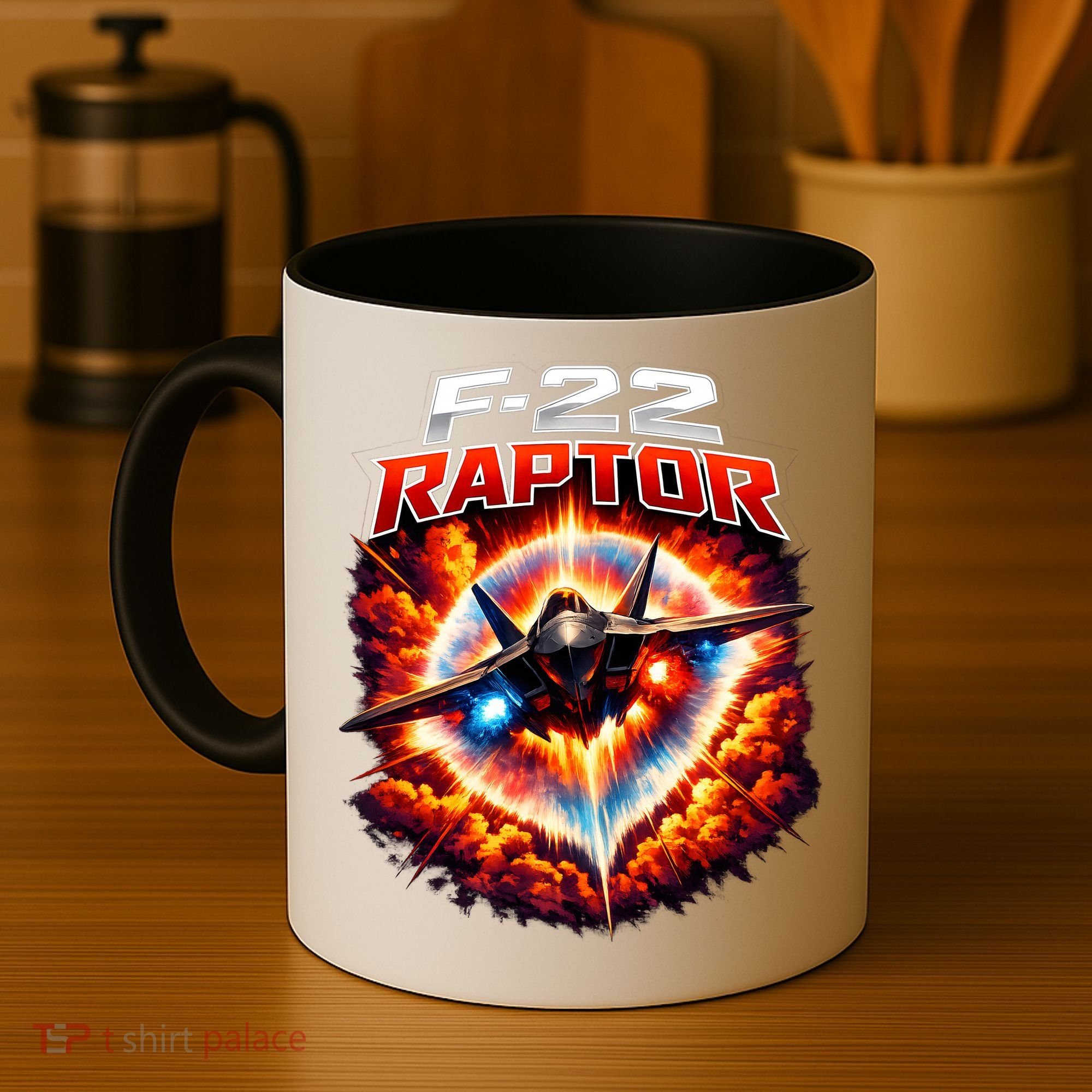 Sonic Fury F-22 Raptor Coffee Mug