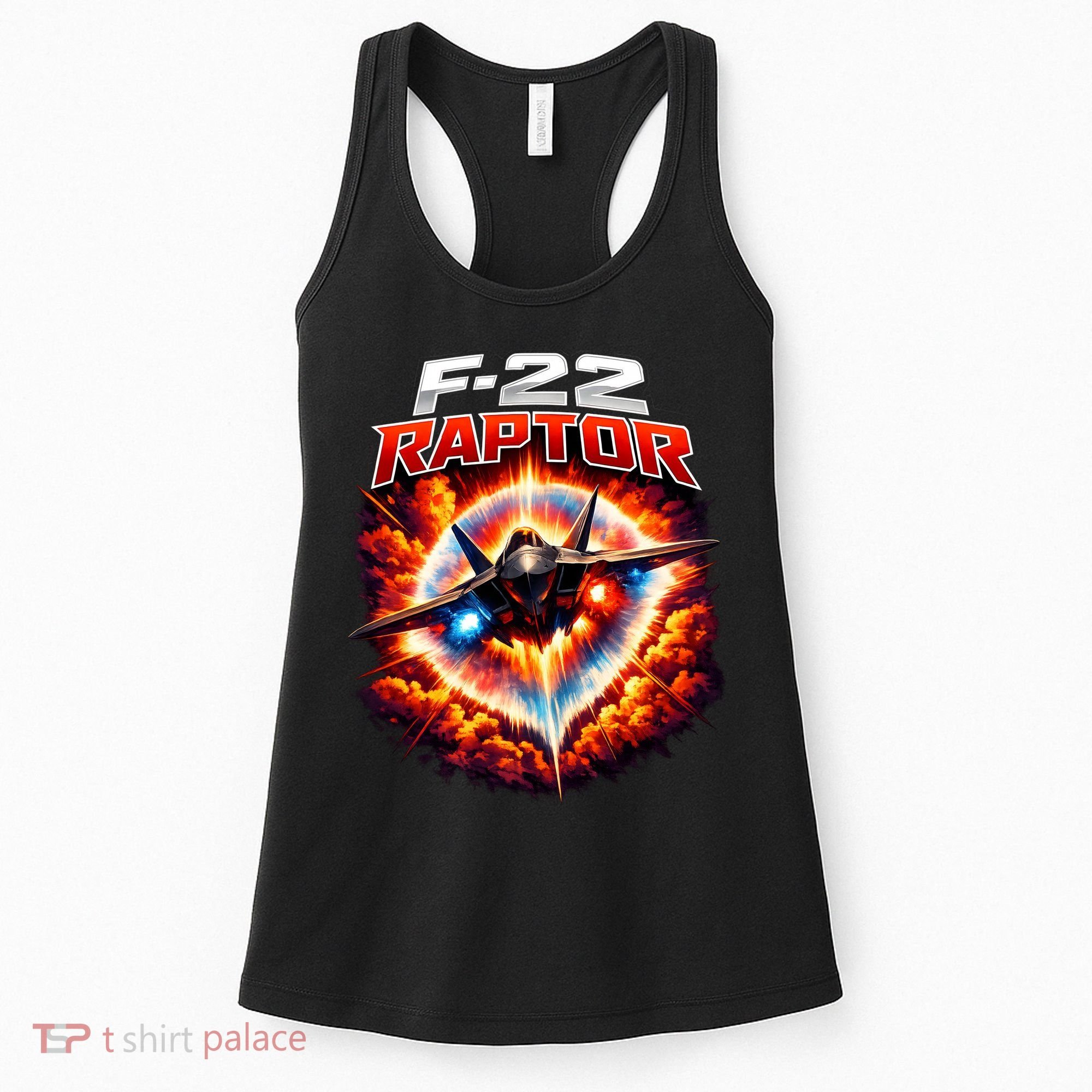 Sonic Fury F-22 Raptor Women's Tank Top