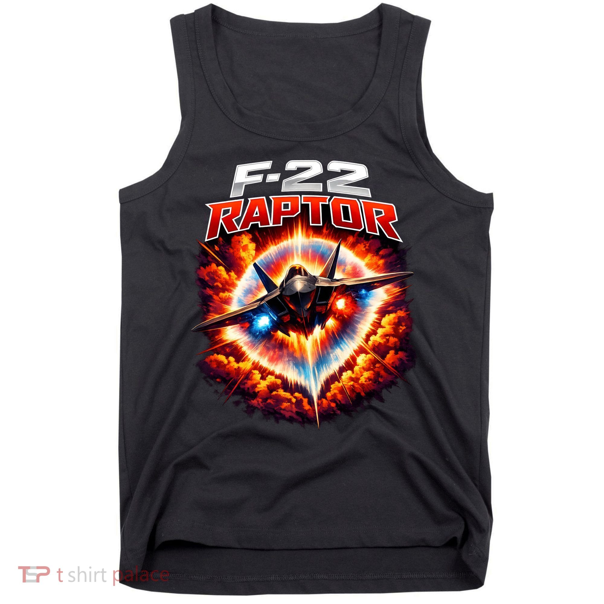 Sonic Fury F-22 Raptor Tank Top
