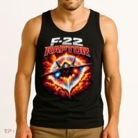 Sonic Fury F-22 Raptor Tank Top thumb 3