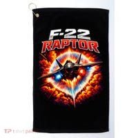 Sonic Fury F-22 Raptor Golf Towel thumb 0