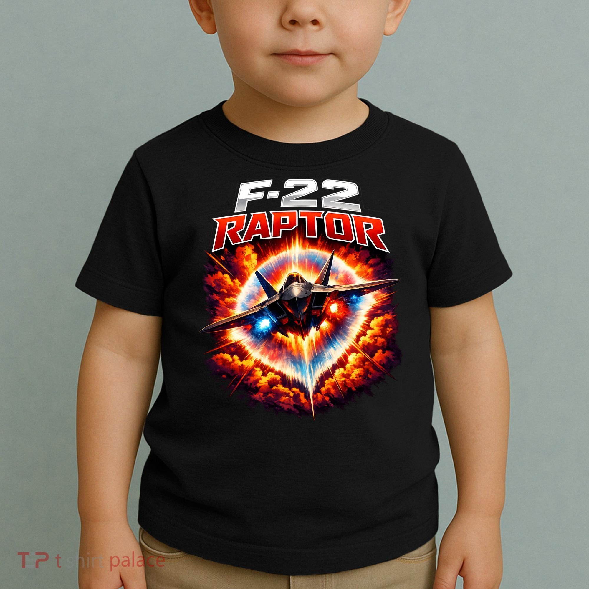 Sonic Fury F-22 Raptor Toddler T-Shirt