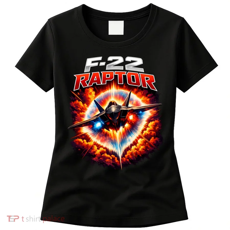 Sonic Fury F-22 Raptor Women's T-Shirt
