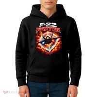 Sonic Fury F-22 Raptor Kids Hoodie thumb 4