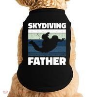 Skydiving Father For Father's Day Gift Doggie Tank thumb 0