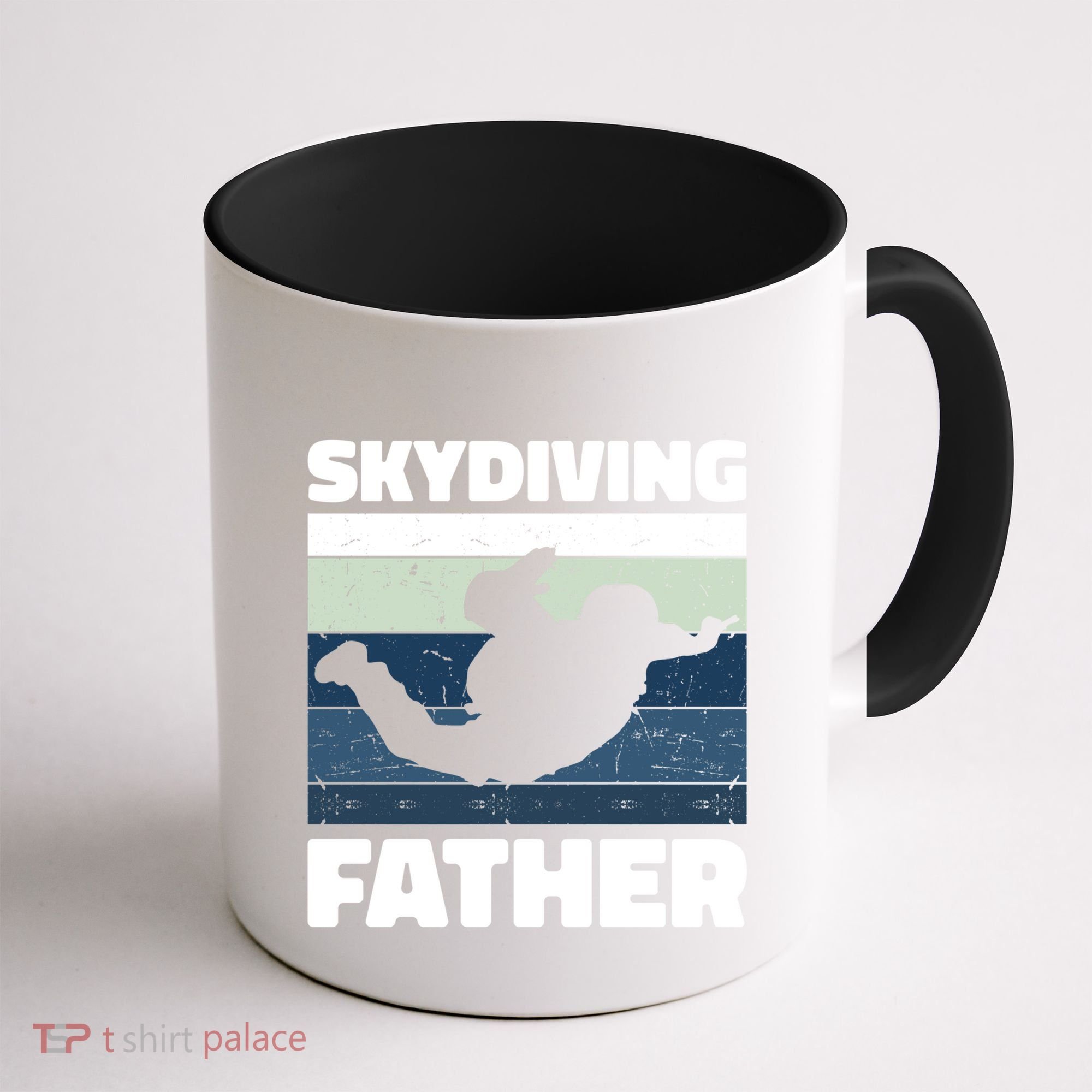 Skydiving Father For Father's Day Gift Coffee Mug
