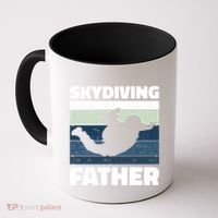 Skydiving Father For Father's Day Gift Coffee Mug thumb 0