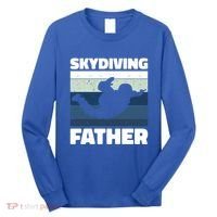 Skydiving Father For Father's Day Gift Long Sleeve Shirt thumb 0