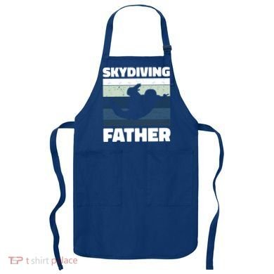 Skydiving Father For Father's Day Gift Apron