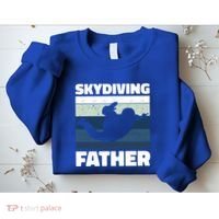 Skydiving Father For Father's Day Gift Sweatshirt thumb 2