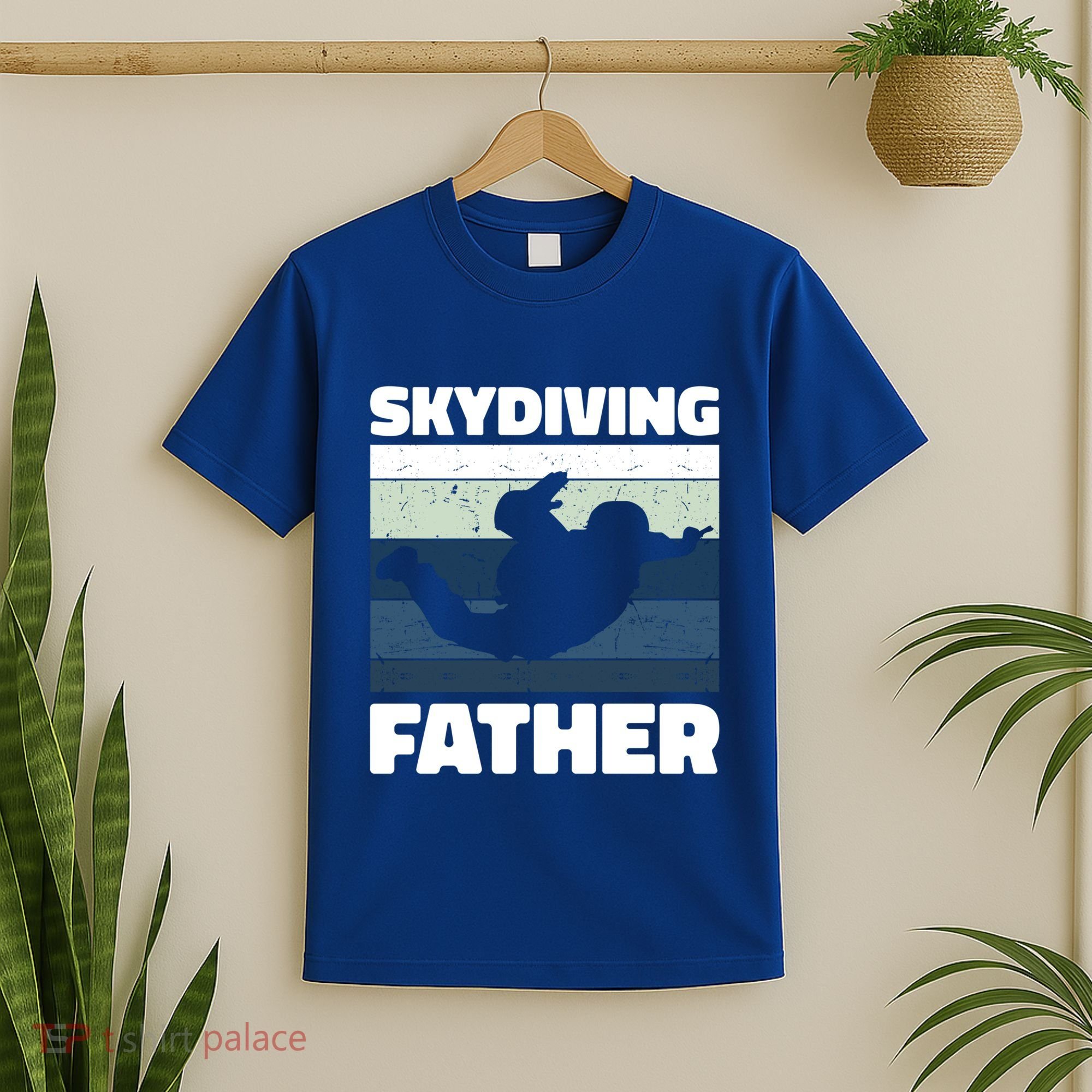 Skydiving Father For Father's Day Gift T-Shirt