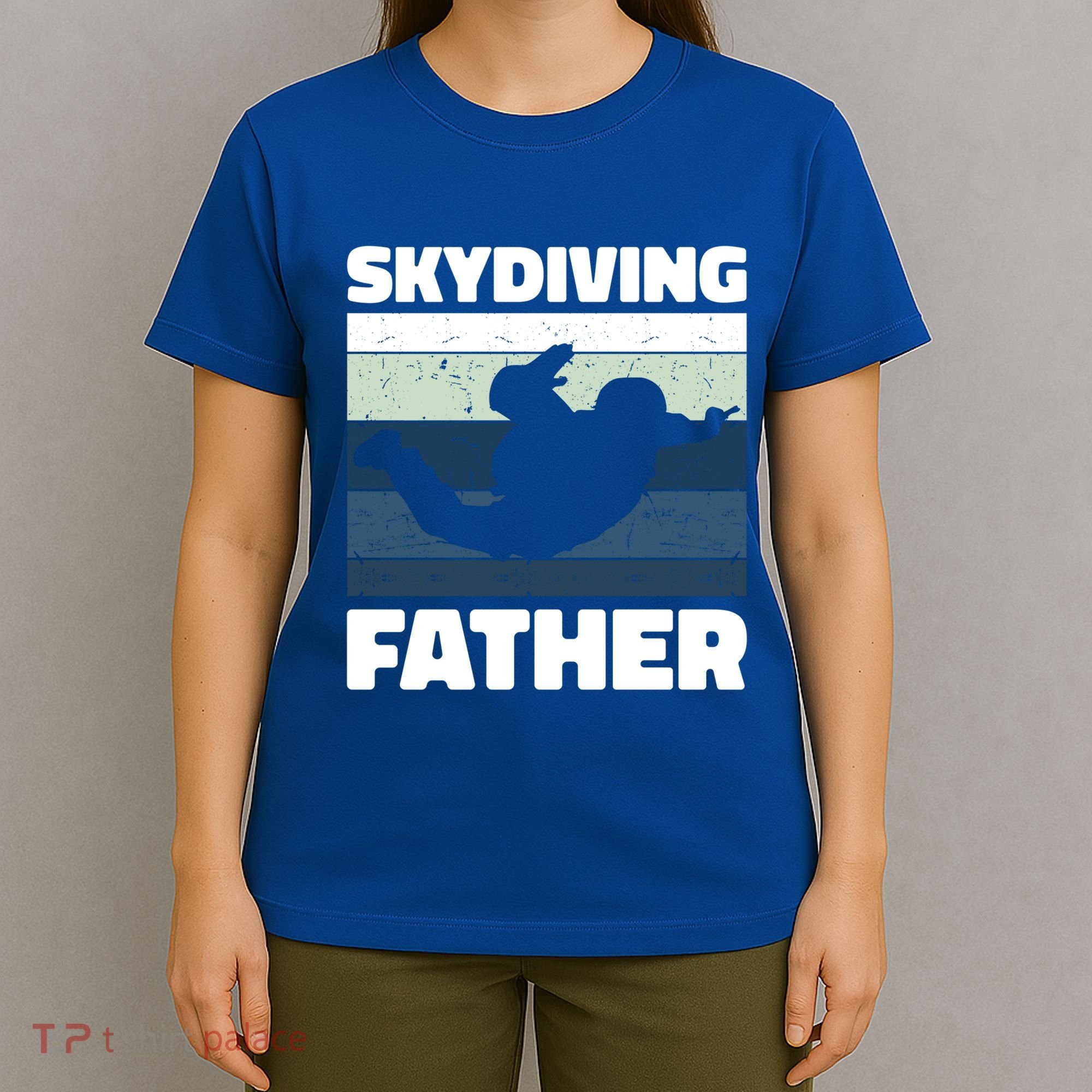 Skydiving Father For Father's Day Gift T-Shirt