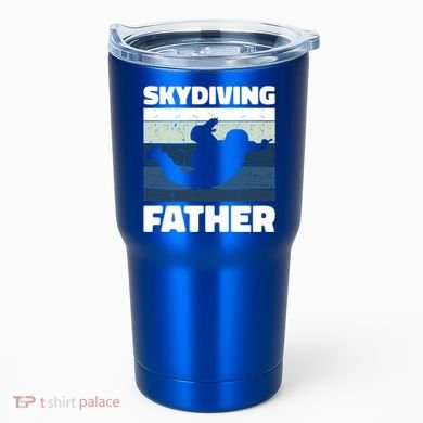 Skydiving Father For Father's Day Gift Tumbler