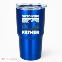 Skydiving Father For Father's Day Gift Tumbler thumb 0