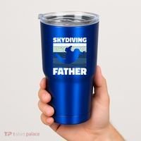 Skydiving Father For Father's Day Gift Tumbler thumb 2