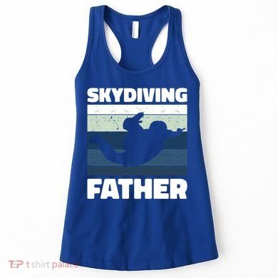 Skydiving Father For Father's Day Gift Women's Tank Top