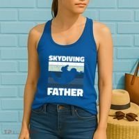 Skydiving Father For Father's Day Gift Women's Tank Top thumb 2