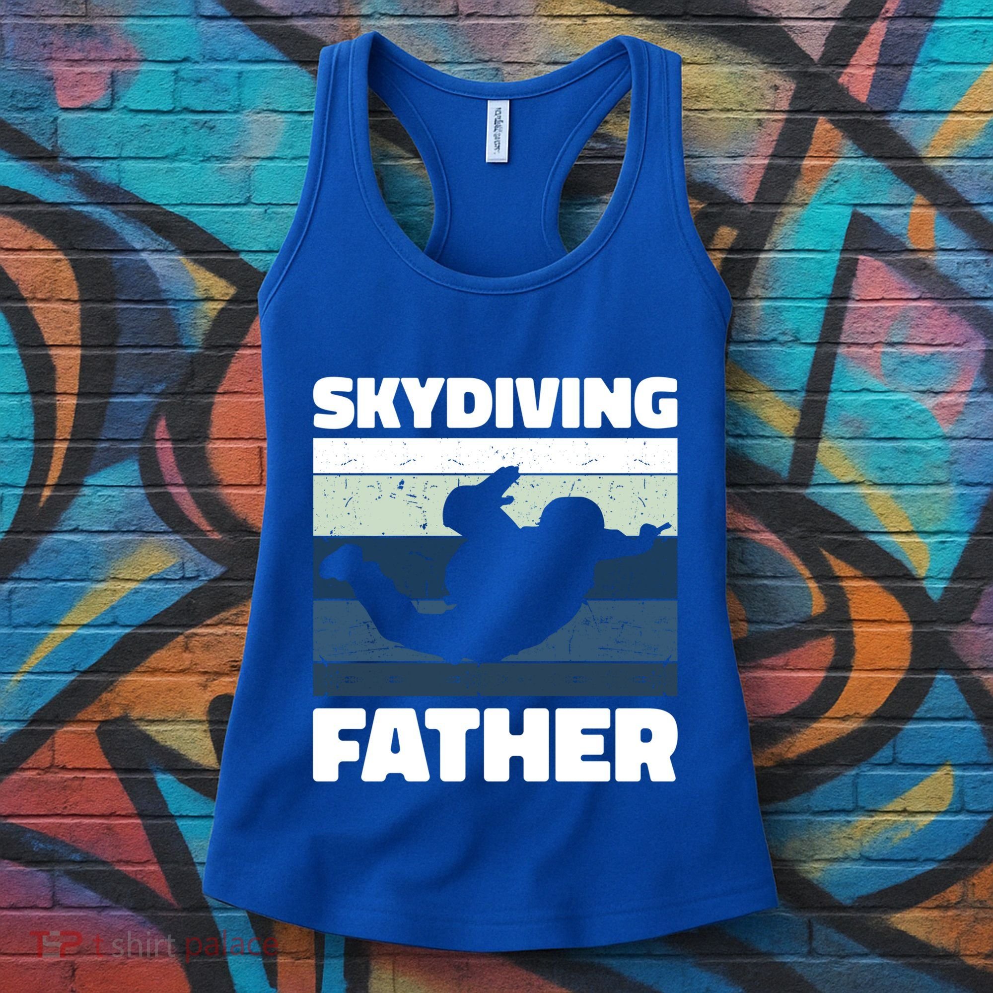 Skydiving Father For Father's Day Gift Women's Tank Top