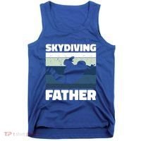 Skydiving Father For Father's Day Gift Tank Top thumb 0