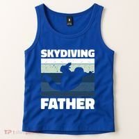 Skydiving Father For Father's Day Gift Tank Top thumb 2