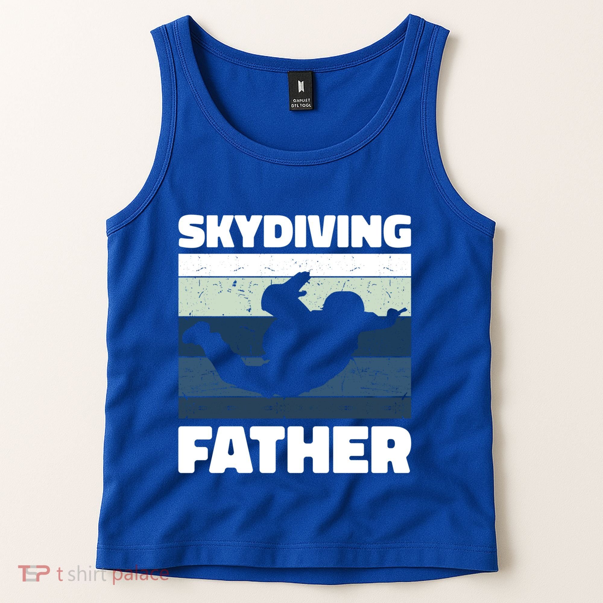 Skydiving Father For Father's Day Gift Tank Top