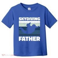 Skydiving Father For Father's Day Gift Toddler T-Shirt thumb 0