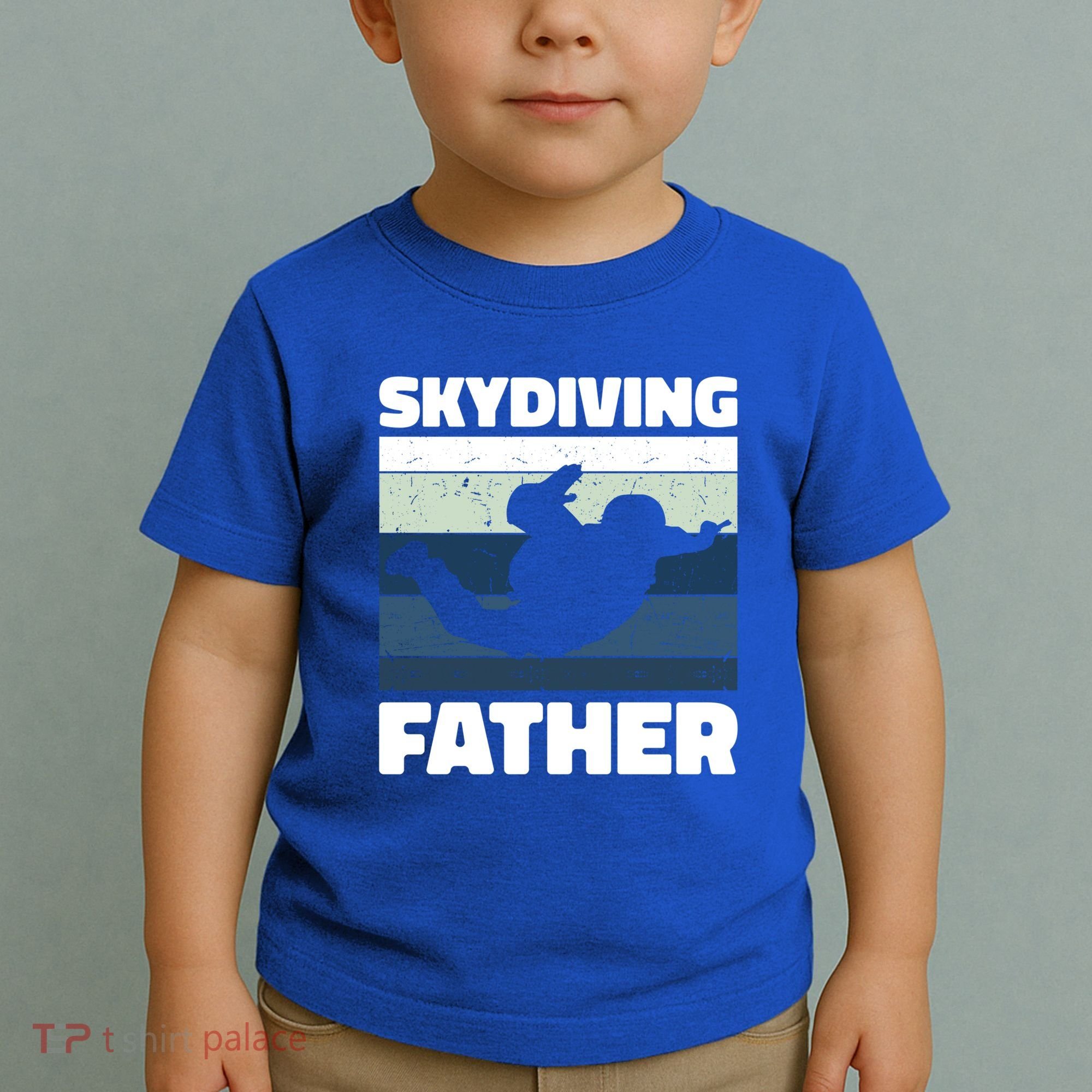 Skydiving Father For Father's Day Gift Toddler T-Shirt