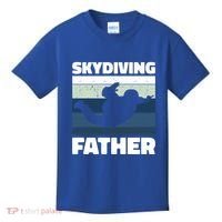 Skydiving Father For Father's Day Gift Kids T-Shirt thumb 0