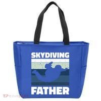 Skydiving Father For Father's Day Gift Tote Bag thumb 0