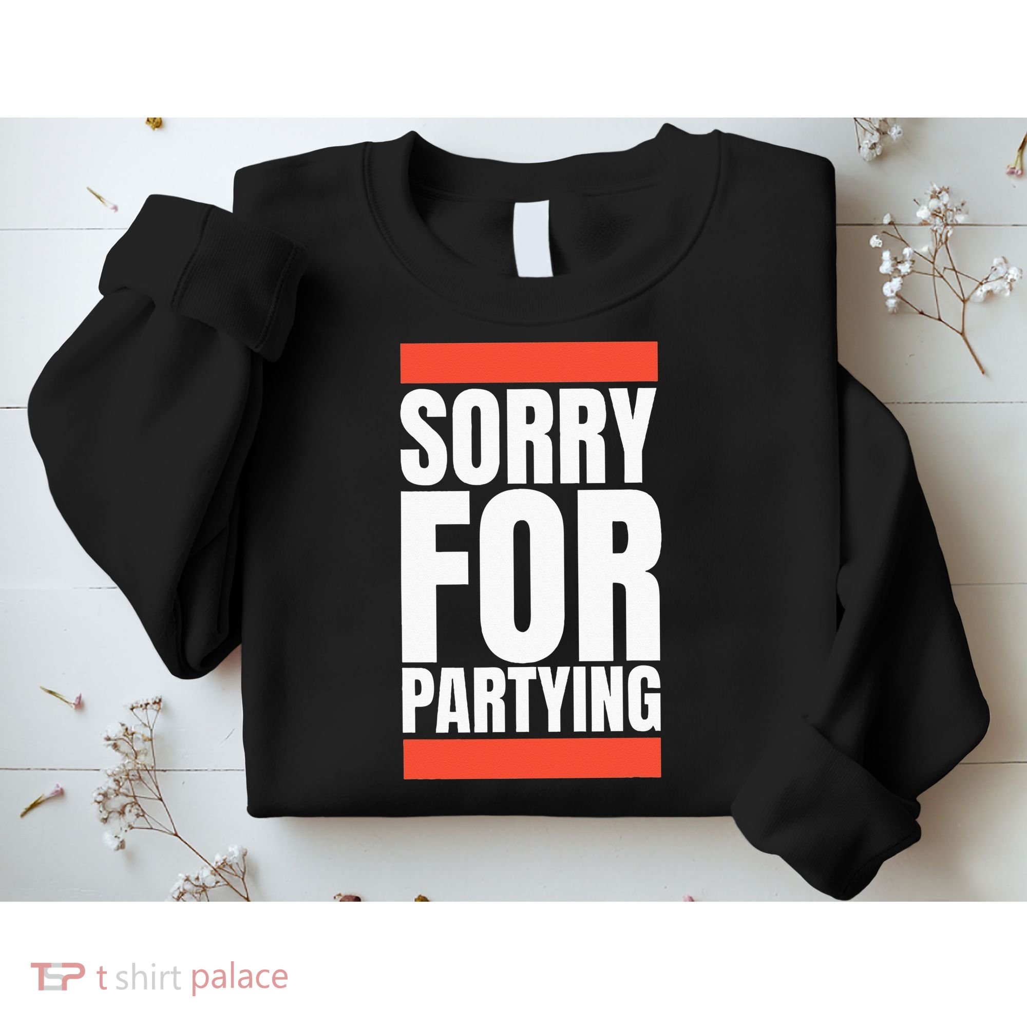 Sorry Funny For Partying Halloween Birthday Costume Sweatshirt