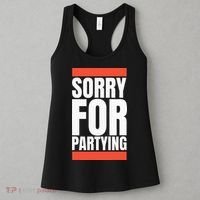 Sorry Funny For Partying Halloween Birthday Costume Women's Tank Top thumb 3
