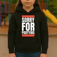 Sorry Funny For Partying Halloween Birthday Costume Kids Hoodie thumb 3