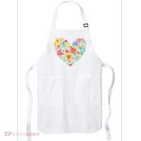 Springtime Flowers Floral Heart Apron thumb 0