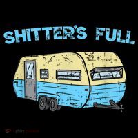 Shitter's Full Funny Camping Van Camper Trailer Camp Apron thumb 3