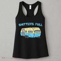 Shitter's Full Funny Camping Van Camper Trailer Camp Women's Tank Top thumb 3