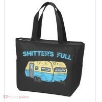 Shitter's Full Funny Camping Van Camper Trailer Camp Tote Bag thumb 3