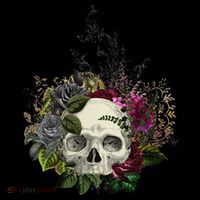 Skull Flowers Flower Sugar Skull Tree Roses Women Halloween Coffee Mug thumb 5