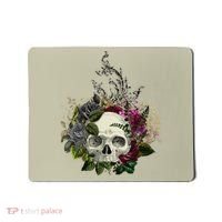 Skull Flowers Flower Sugar Skull Tree Roses Women Halloween Mousepad thumb 0
