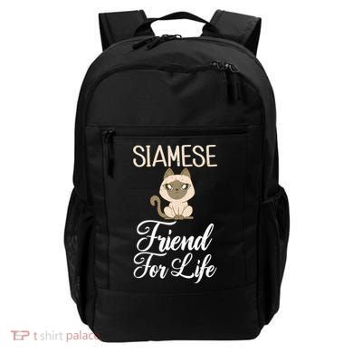 Siamese Friend For Life Siamese Cat Gift Backpack