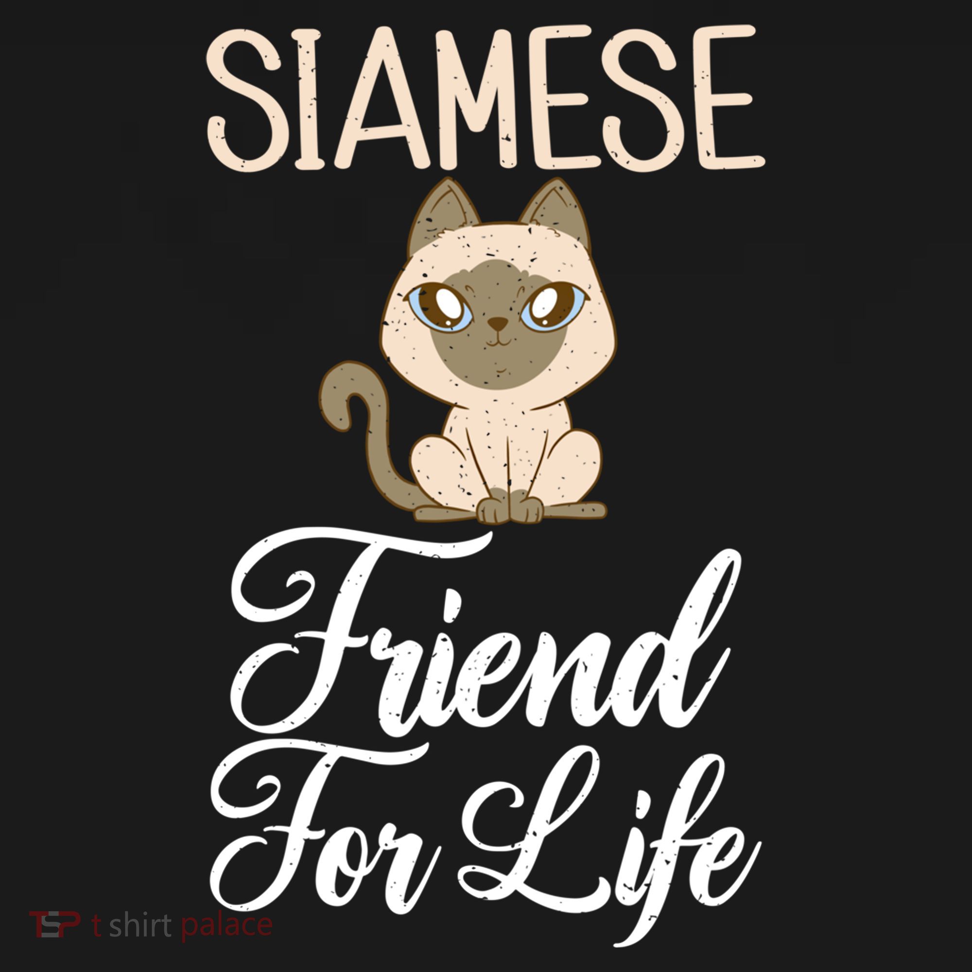 Siamese Friend For Life Siamese Cat Gift Bucket Hat