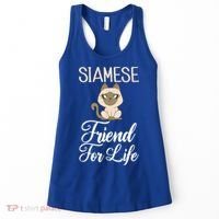 Siamese Friend For Life Siamese Cat Gift Women's Tank Top thumb 0