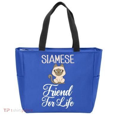 Siamese Friend For Life Siamese Cat Gift Tote Bag
