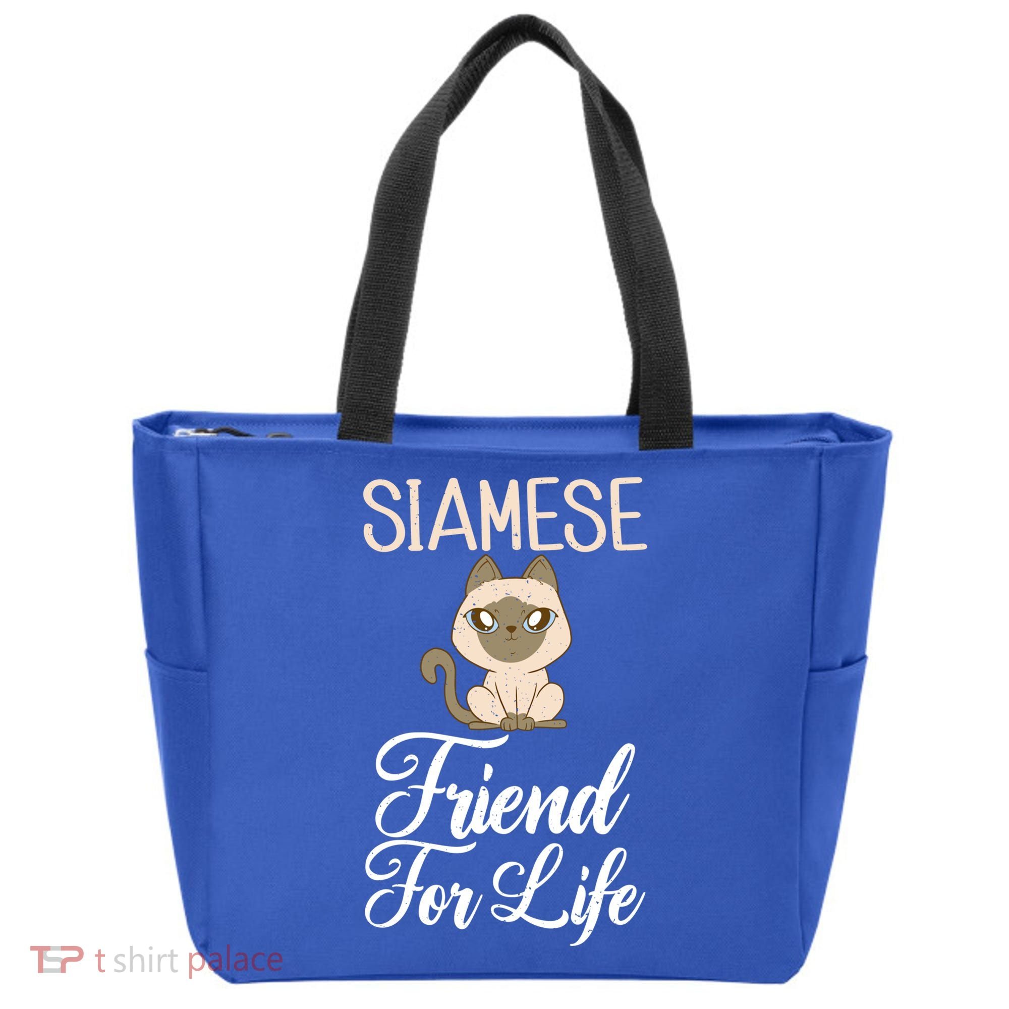Siamese Friend For Life Siamese Cat Gift Tote Bag