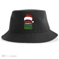 SantaS Favorite General Manager Funny Christmas Sustainable Bucket Hat thumb 0