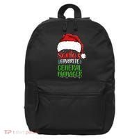 SantaS Favorite General Manager Funny Christmas 16 in Basic Backpack thumb 0