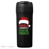 SantaS Favorite General Manager Funny Christmas 24oz Duet Stainless Steel Tumbler thumb 0