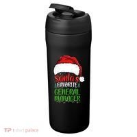 SantaS Favorite General Manager Funny Christmas 24oz Duet Stainless Steel Tumbler thumb 3