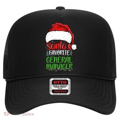 SantaS Favorite General Manager Funny Christmas Hat
