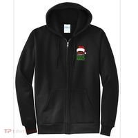 SantaS Favorite General Manager Funny Christmas Full Zip Hoodie thumb 0